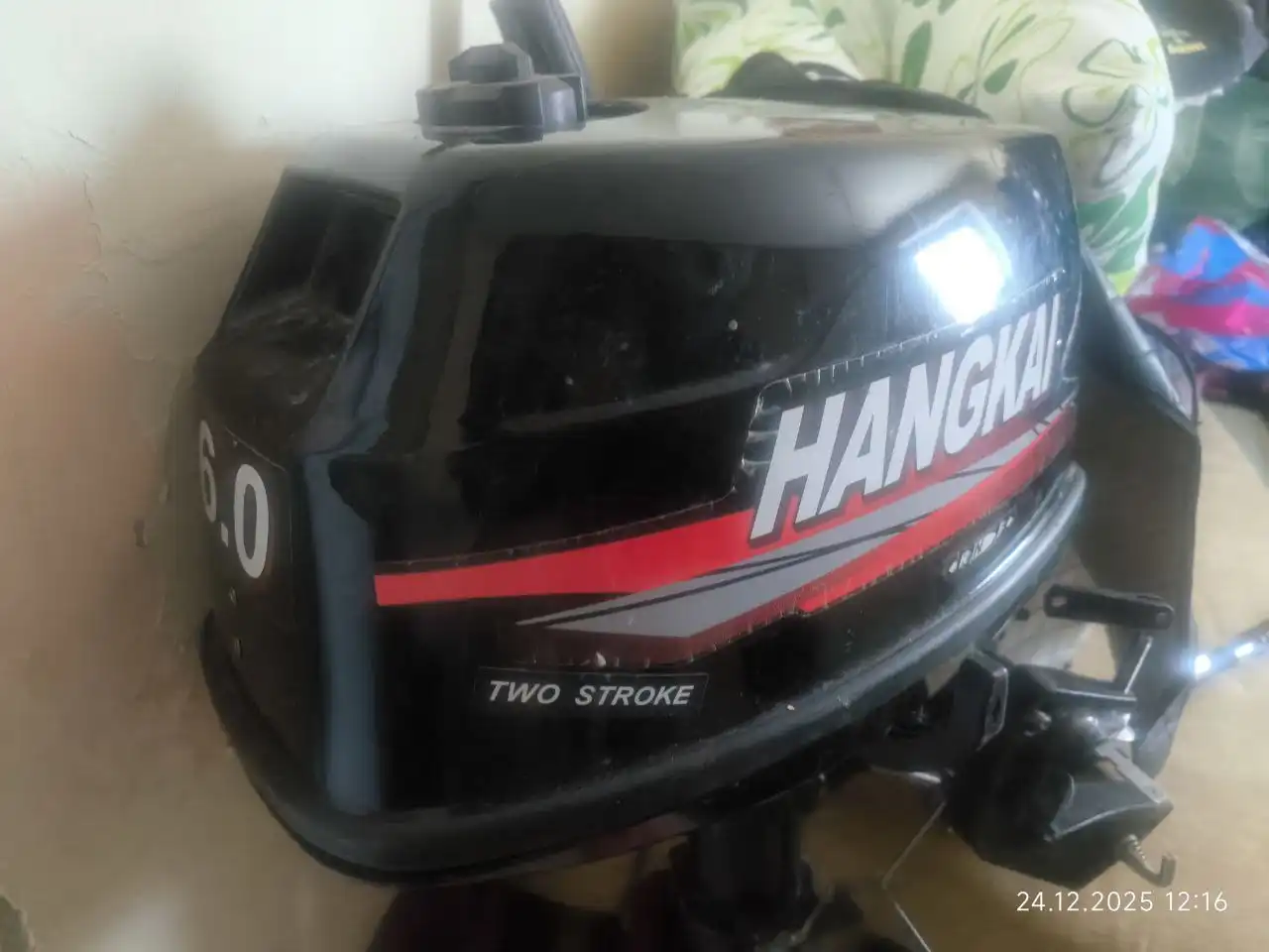 Продам лодочный мотор Hangkai 6 л.с.