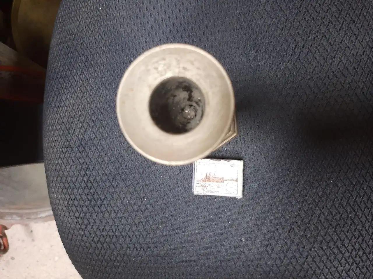 Подсвечник бронзовый (латунный) высотой 20 см