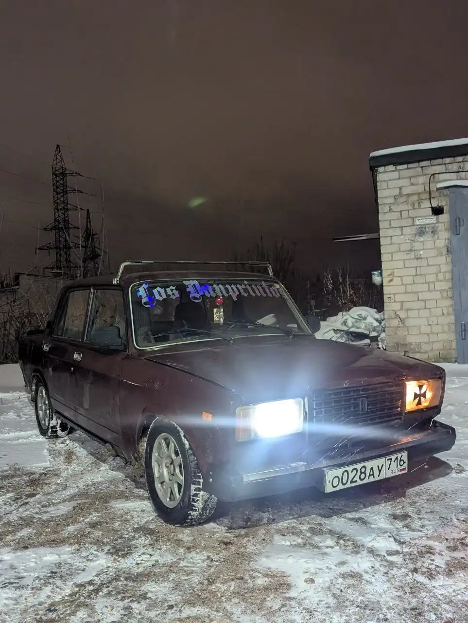 Продажа ВАЗ 2107 для зимнего дрифта