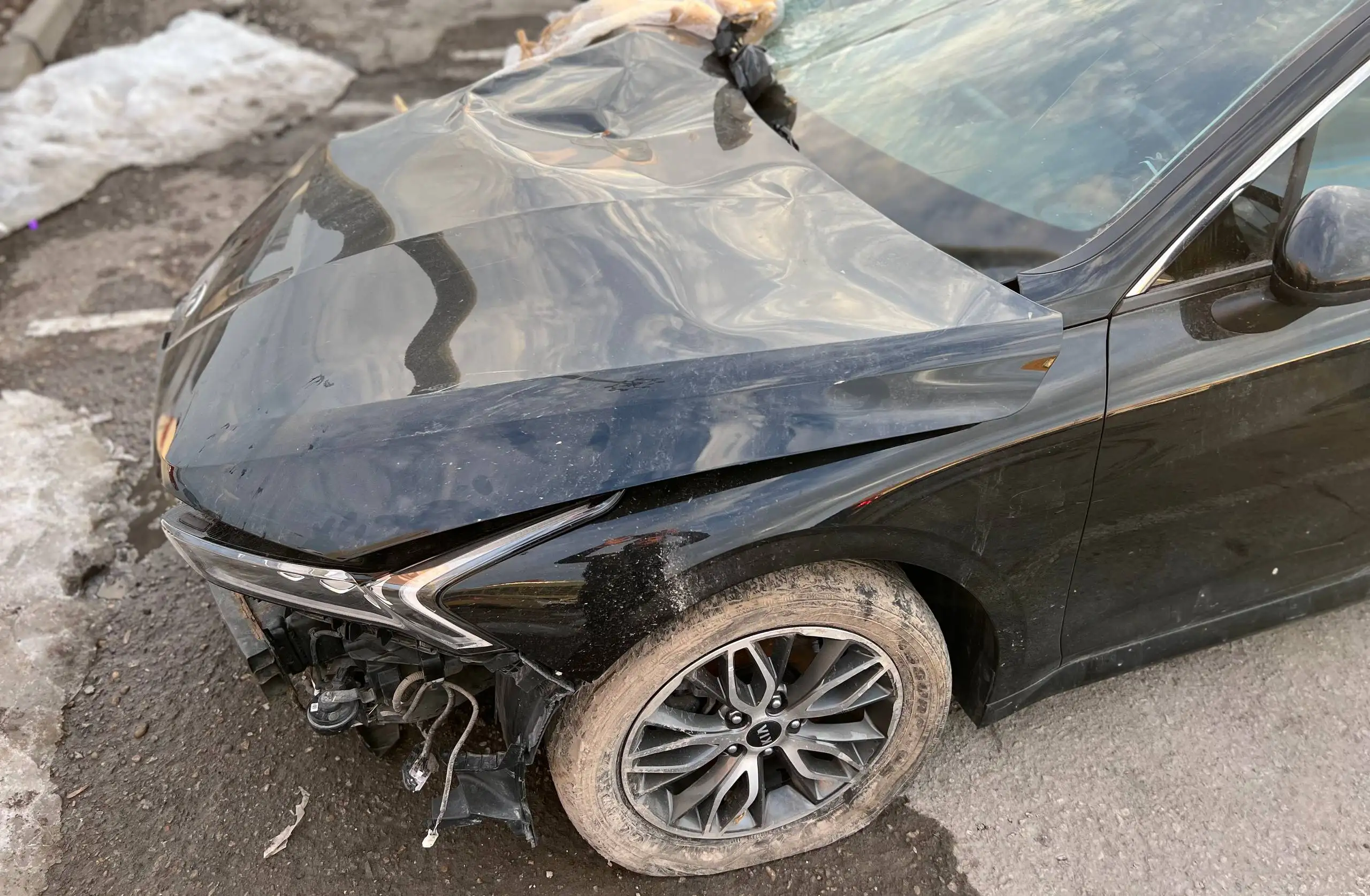 Киа К5 2020 года после ДТП - Легковые автомобили (Авто) в Казань