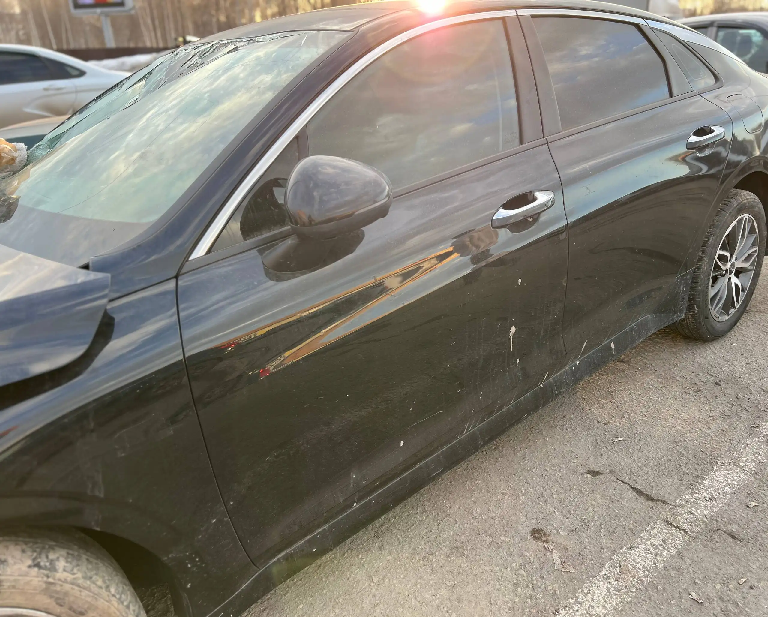 Киа К5 2020 года после ДТП - Легковые автомобили (Авто) в Казань