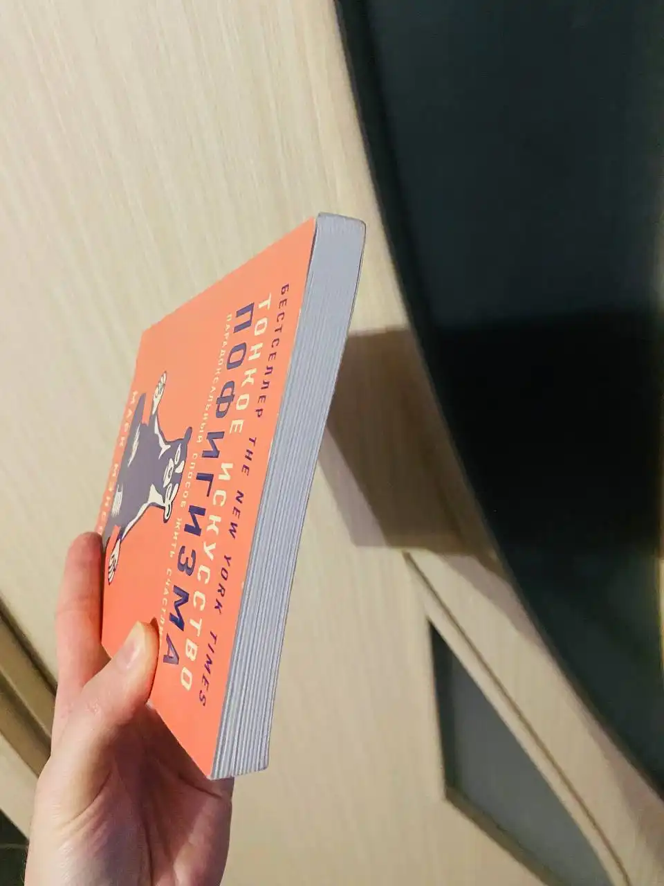 Книга 'Тонкое искусство пофигизма' Марк Мэнсон