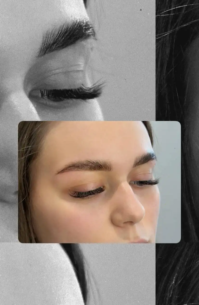 Оформление бровей от мастера Марины