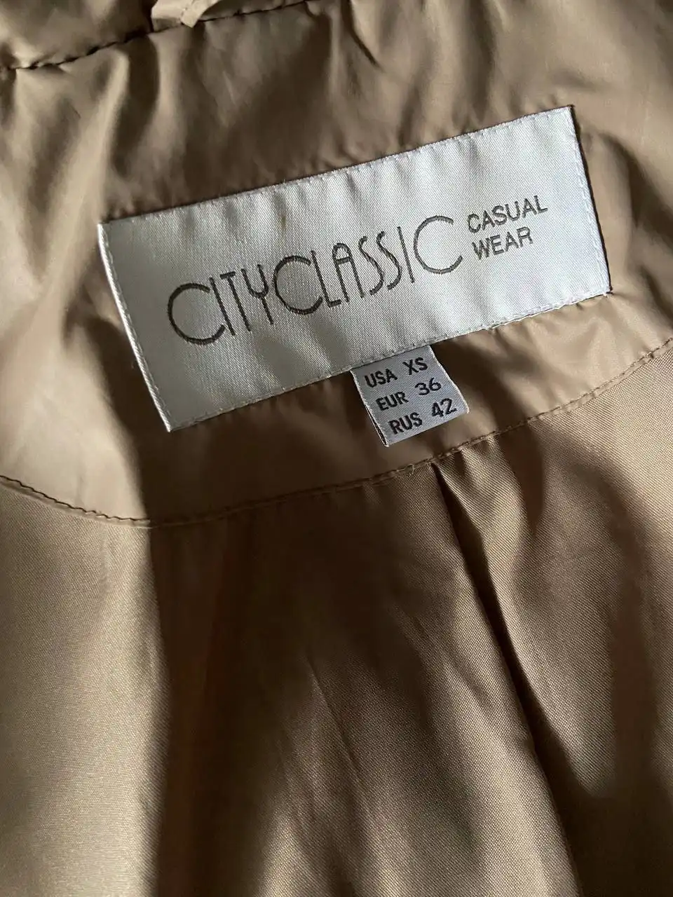 Пуховик City Classic размер 40-42