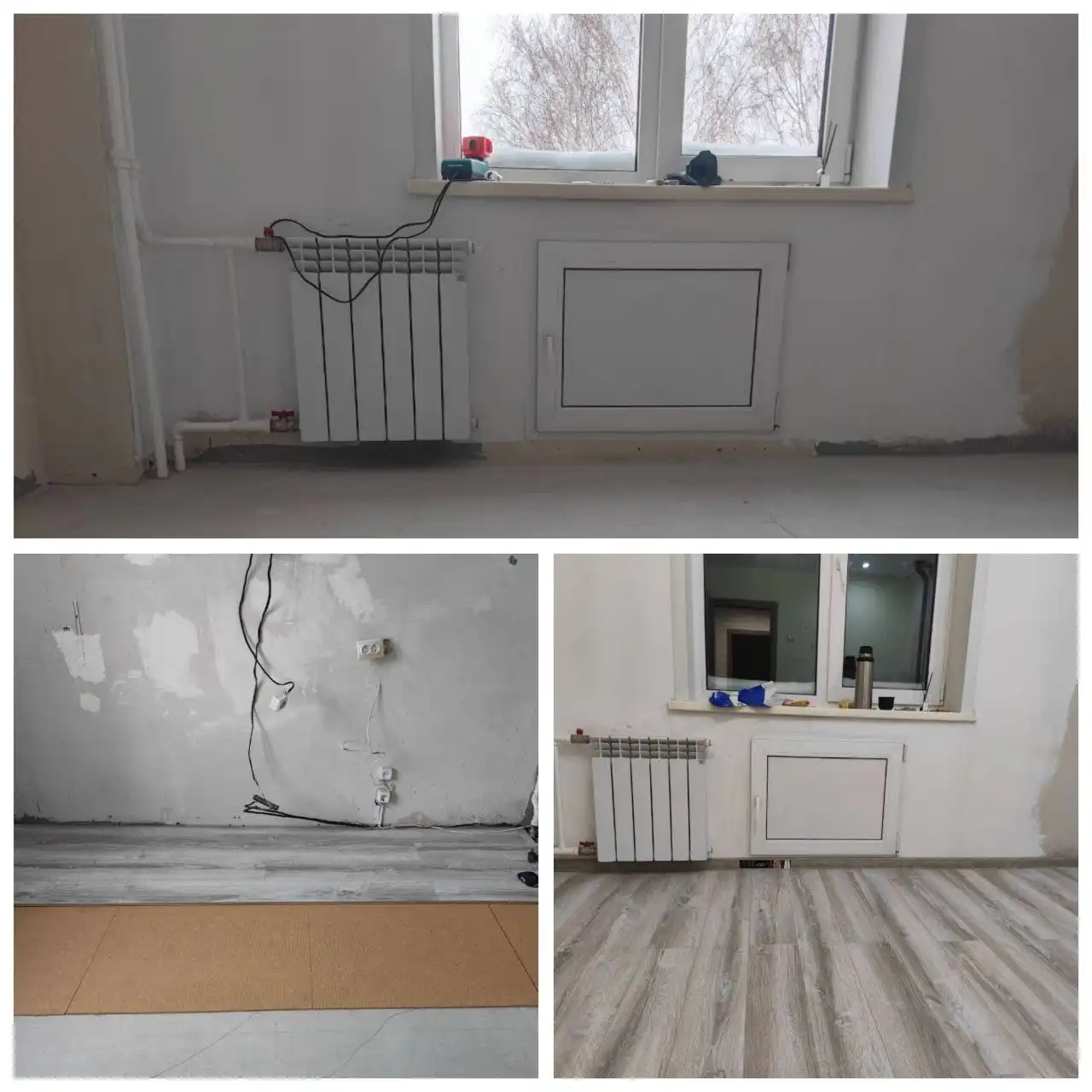 Услуги по укладке ламината и линолеума с установкой плинтуса