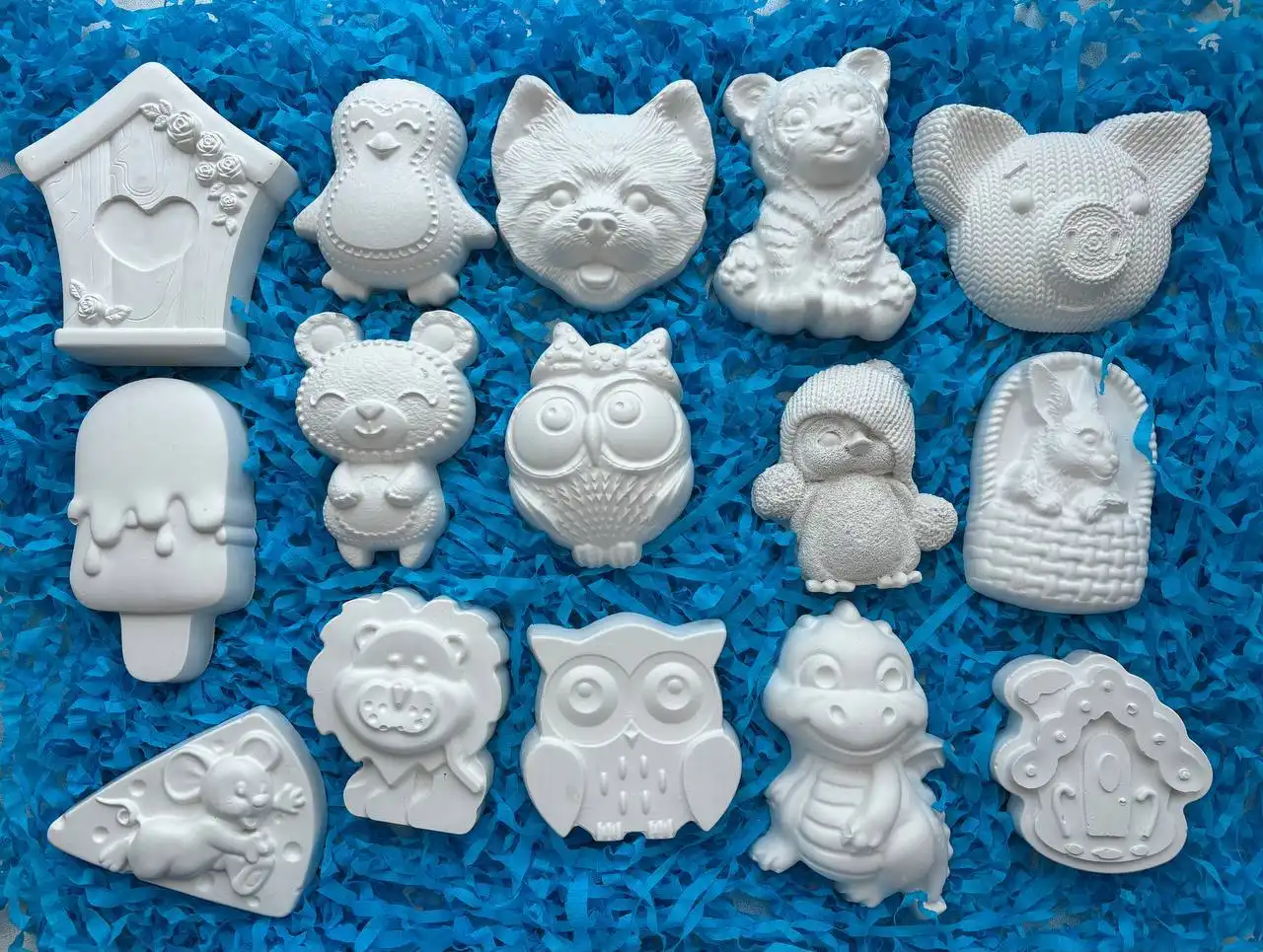 Гипсовые фигурки для раскрашивания - Творчество и рукоделие (Хобби и отдых) в Кемерово