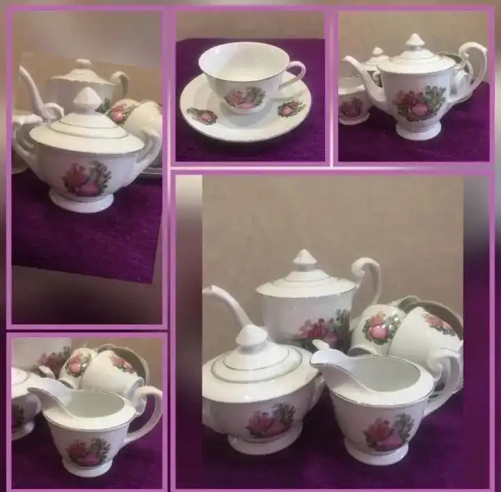 Сервиз на 4 персоны времен СССР из фарфора - Посуда (Для дома и дачи) в Кемерово