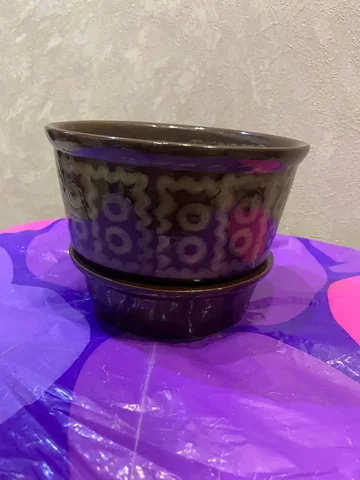 Горшок керамический Б/У - Кухонная техника в Кемерово