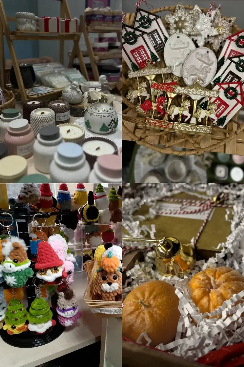 Новогодние подарки и декор в отделе Кристи