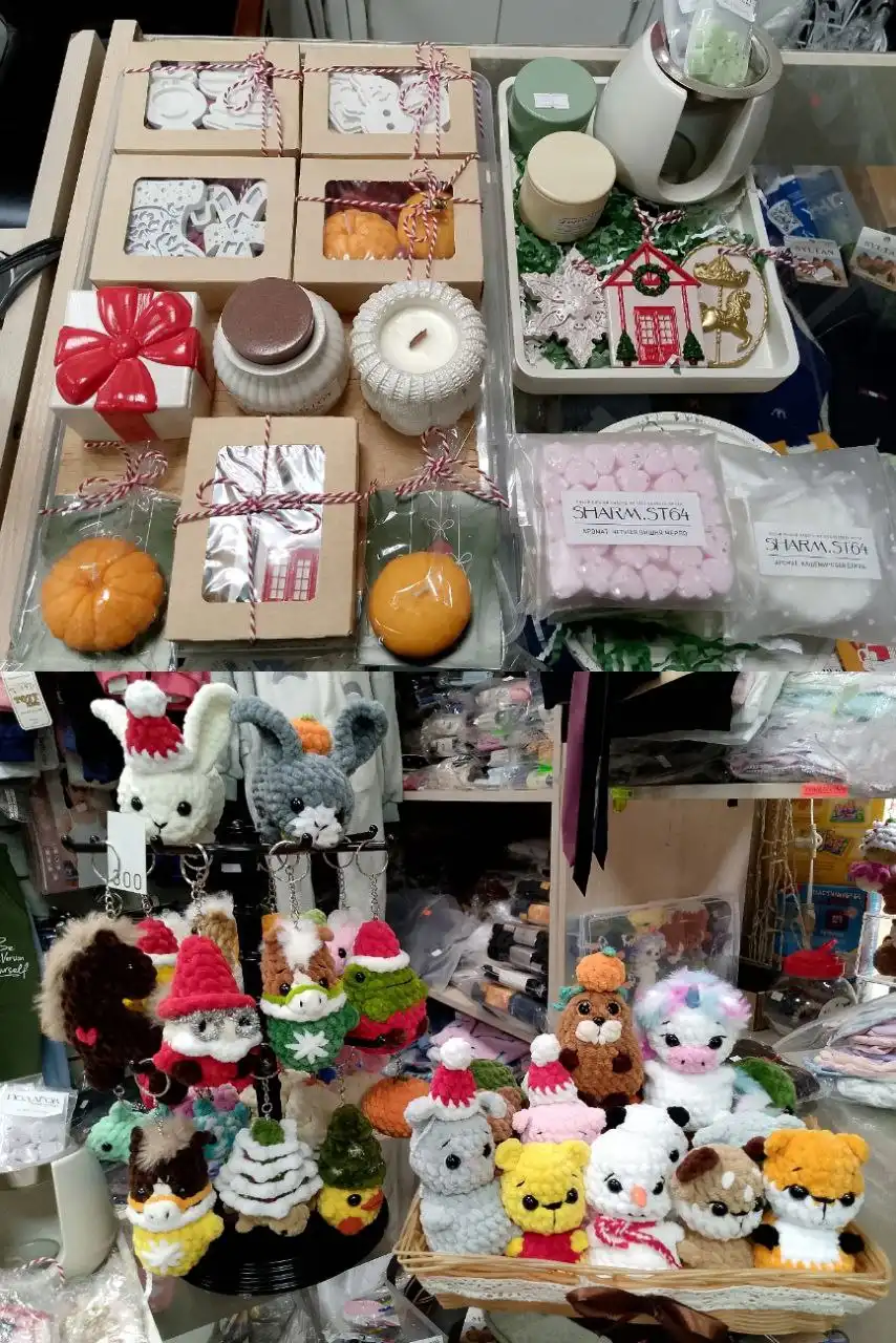 Новогодние подарки и детская одежда в отделе Кристи