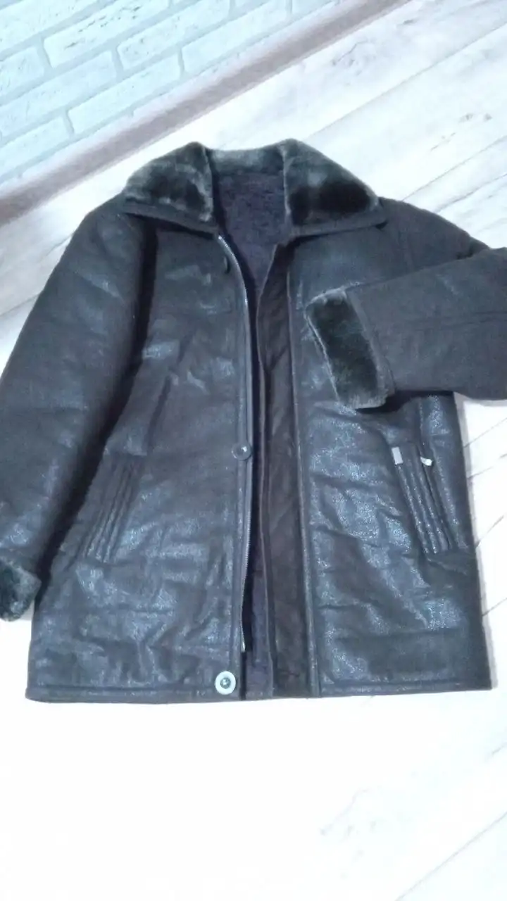 Продажа мужской дублёнки размер 50-52