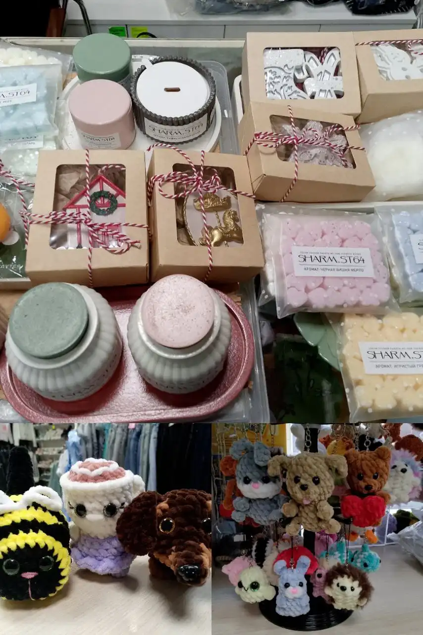 Сувениры ручной работы и новогодние игрушки - Рукоделие и сувениры (Хобби и отдых) в Саратов