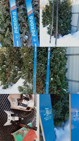 Продажа беговых лыж СССР 1989 года с креплениями - Садоводство в Саратов