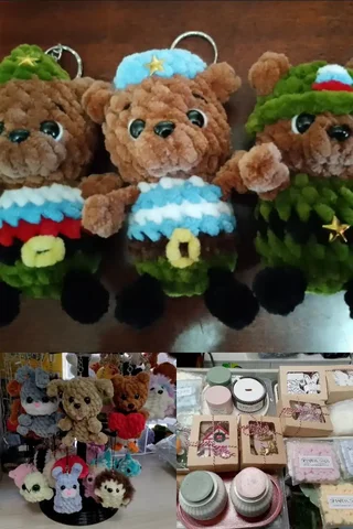 Подарки к праздникам: мягкие игрушки, аромасвечи, гипсовый декор - Барахолка в Саратов/Энгельс