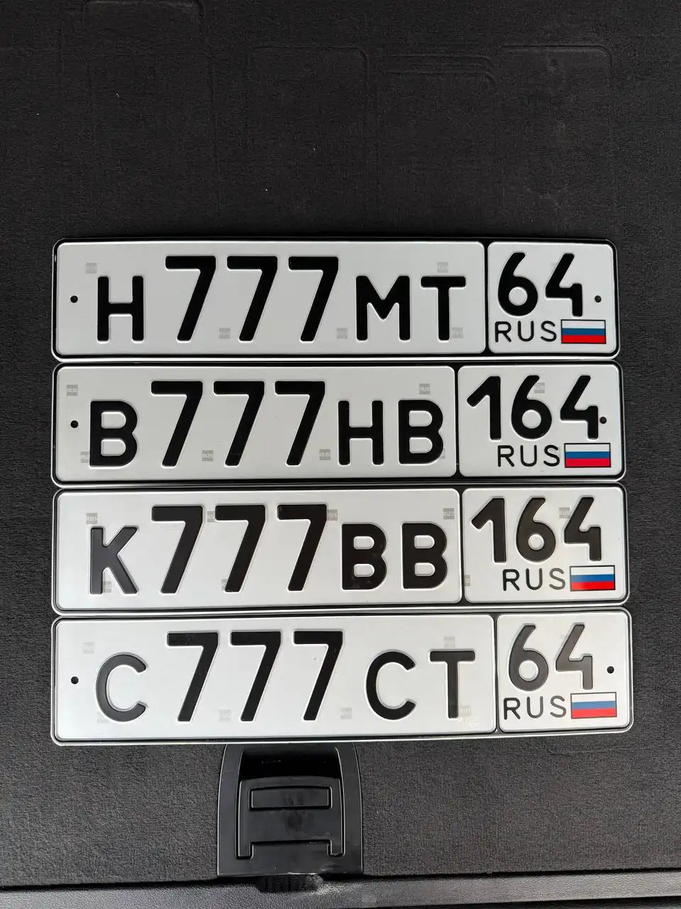 Продажа госномеров (4 шт.) - В777НВ164, К777ВВ164 - Номера (Госномера) в Саратов