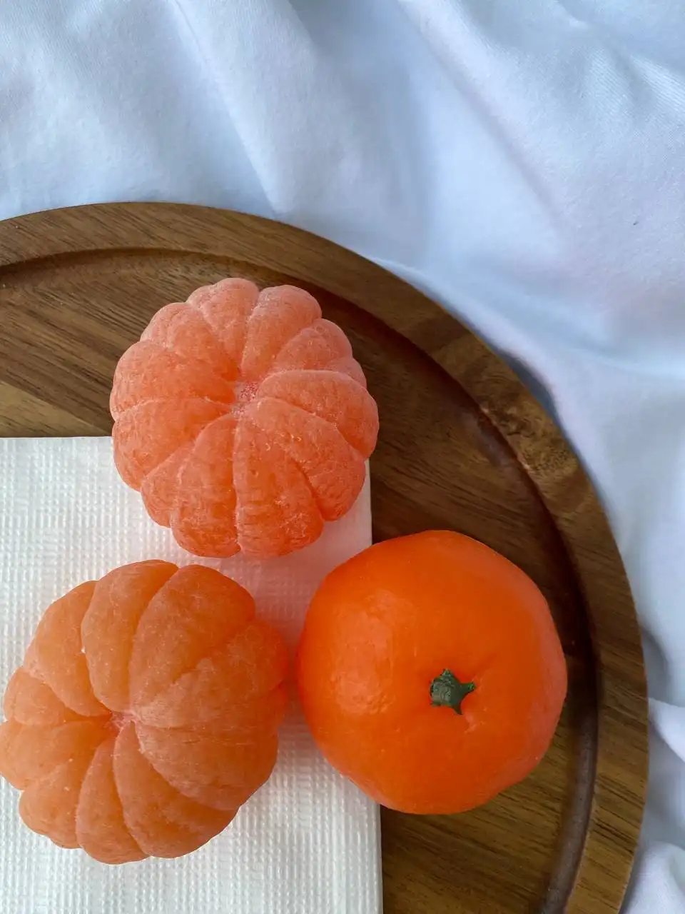 Мандарины из мыла ручной работы