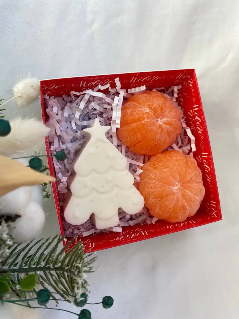 Мандарины из мыла ручной работы