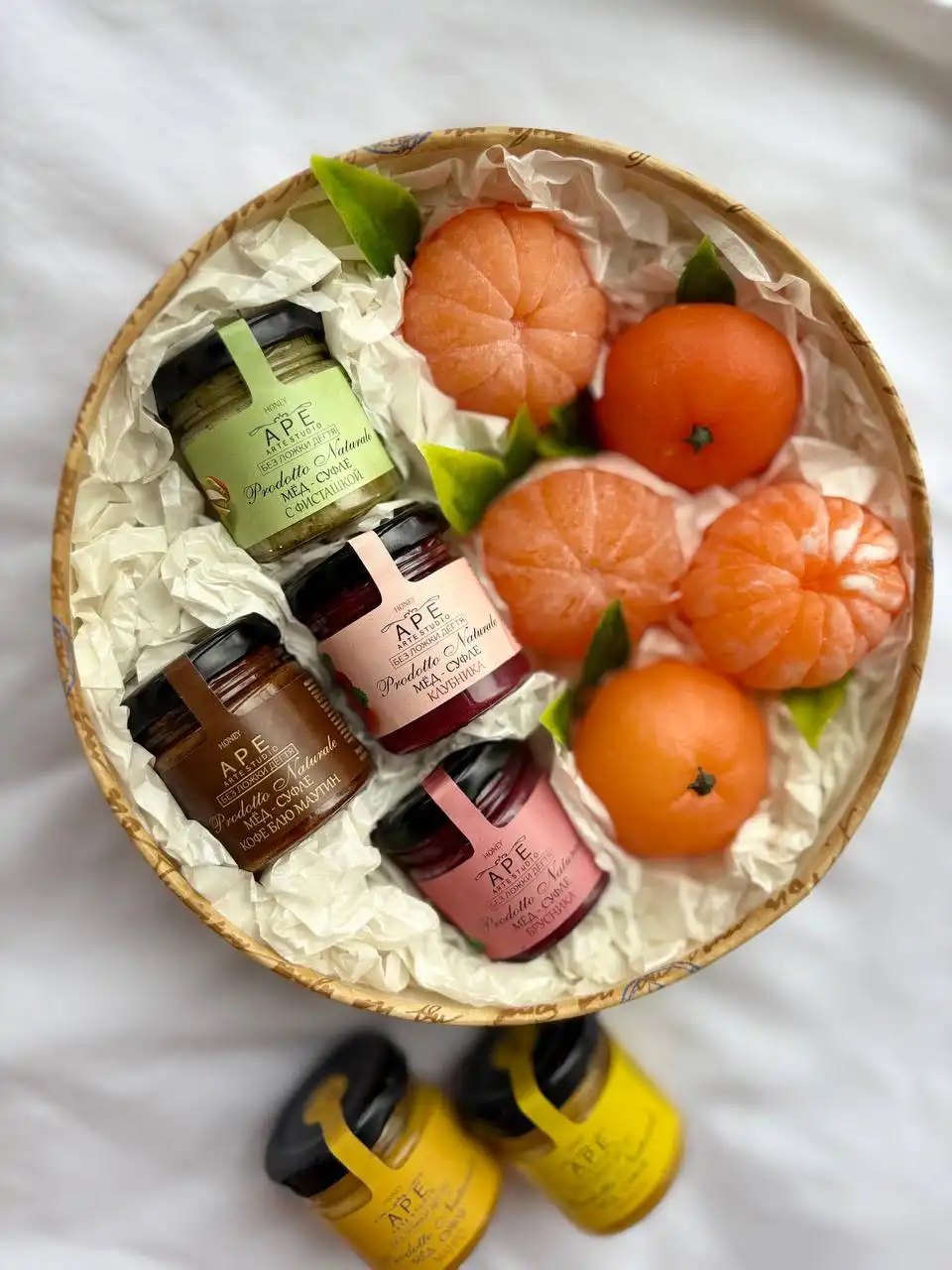 Мандарины из мыла ручной работы