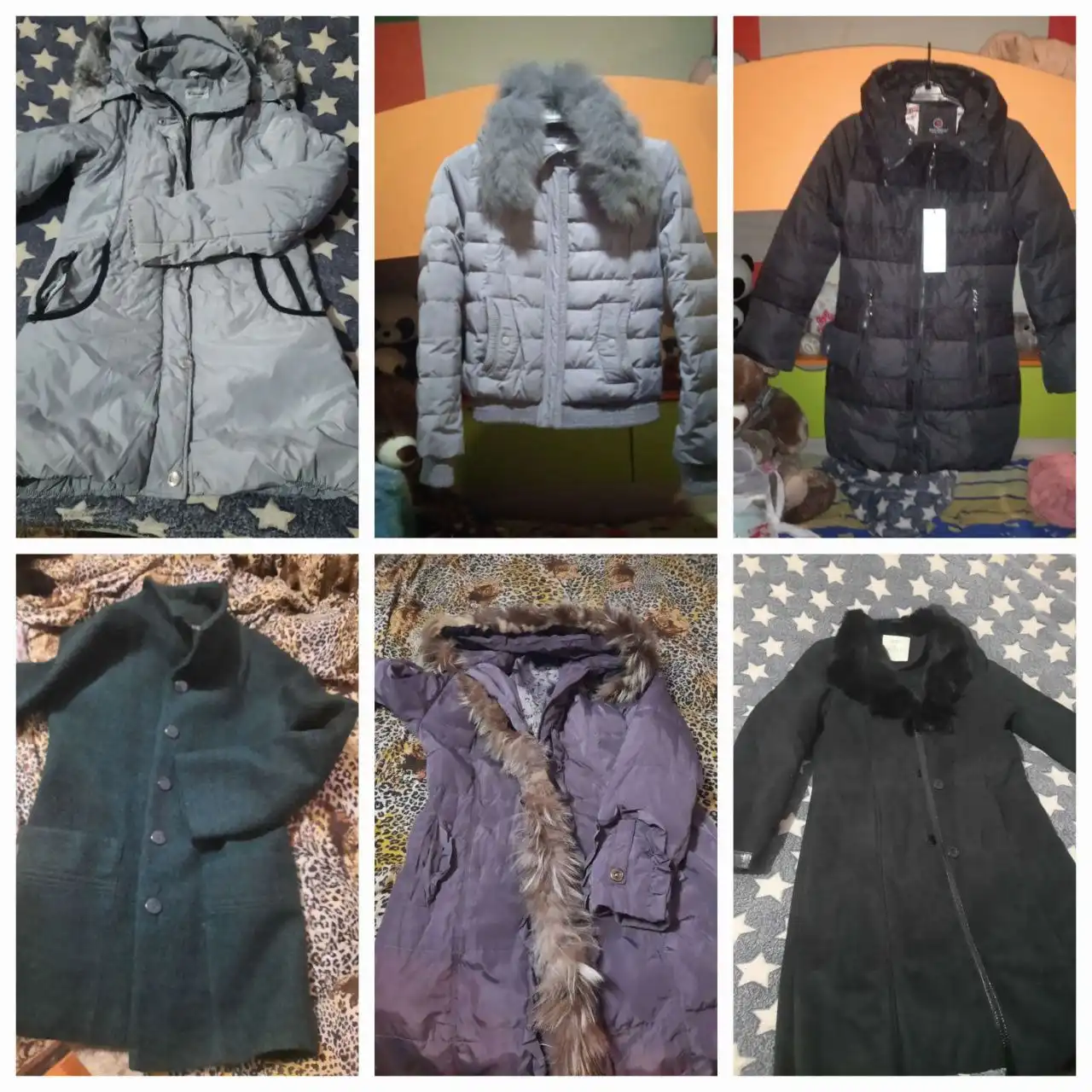 Продажа верхней одежды различных размеров