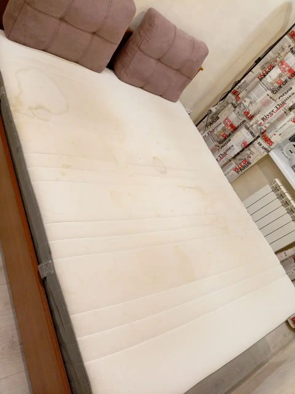 Кровать с подъемным механизмом и матрас ИКЕЯ - Мебель (Для дома и дачи) в Нижний Новгород