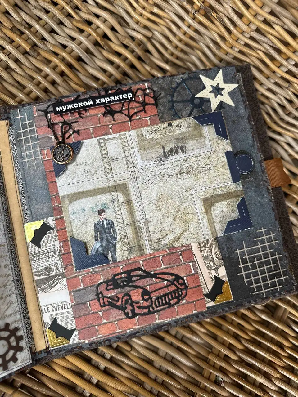 Фотоальбом ручной работы на 23 февраля - Рукоделие (Хобби и отдых) в Нижний Новгород