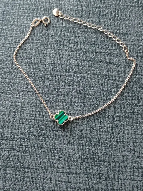 Браслет с подвеской четырехлистный клевер из серебра 925 пробы - Инструменты в Нижний Новгород