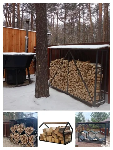 Уличные дровницы на заказ - частное объявление в Нижний Новгород