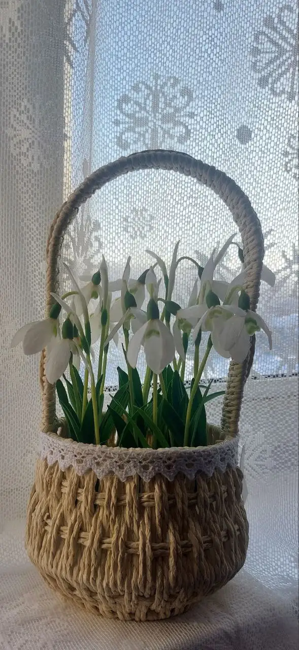 Подснежники и гиацинты из холодного фарфора - Рукоделие (Барахолка) в Нижний Новгород