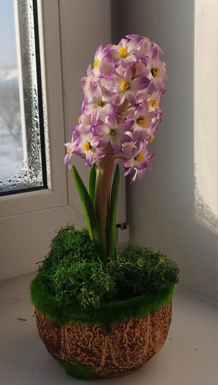 Подснежники и гиацинты из холодного фарфора - Рукоделие (Барахолка) в Нижний Новгород