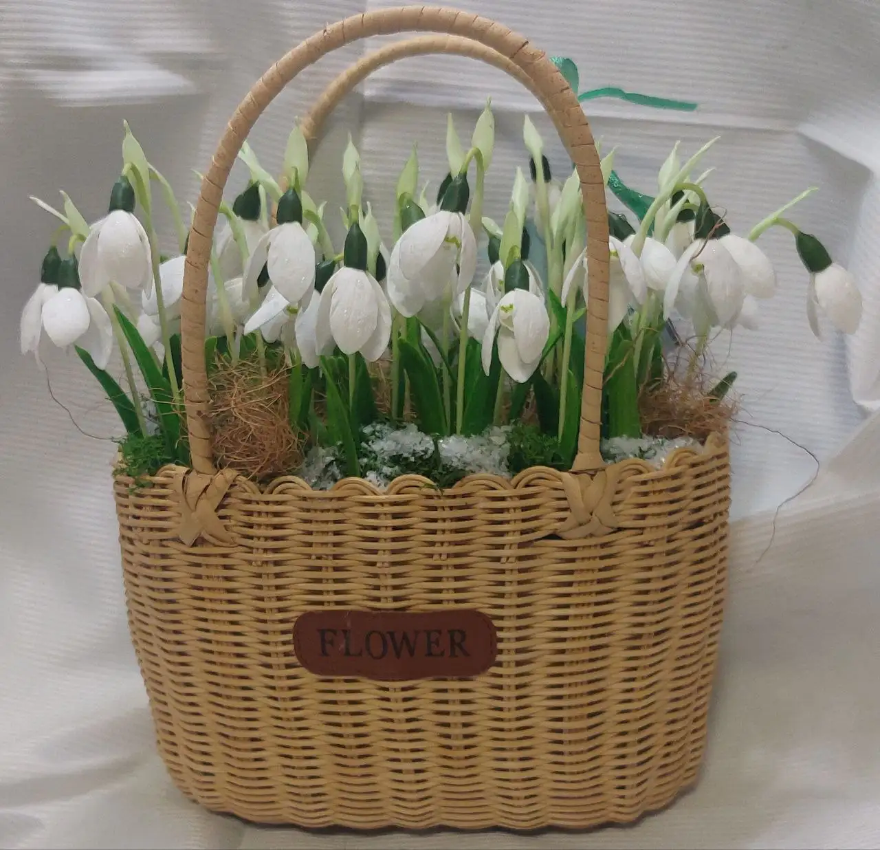 Подснежники и гиацинты из холодного фарфора - Рукоделие (Барахолка) в Нижний Новгород