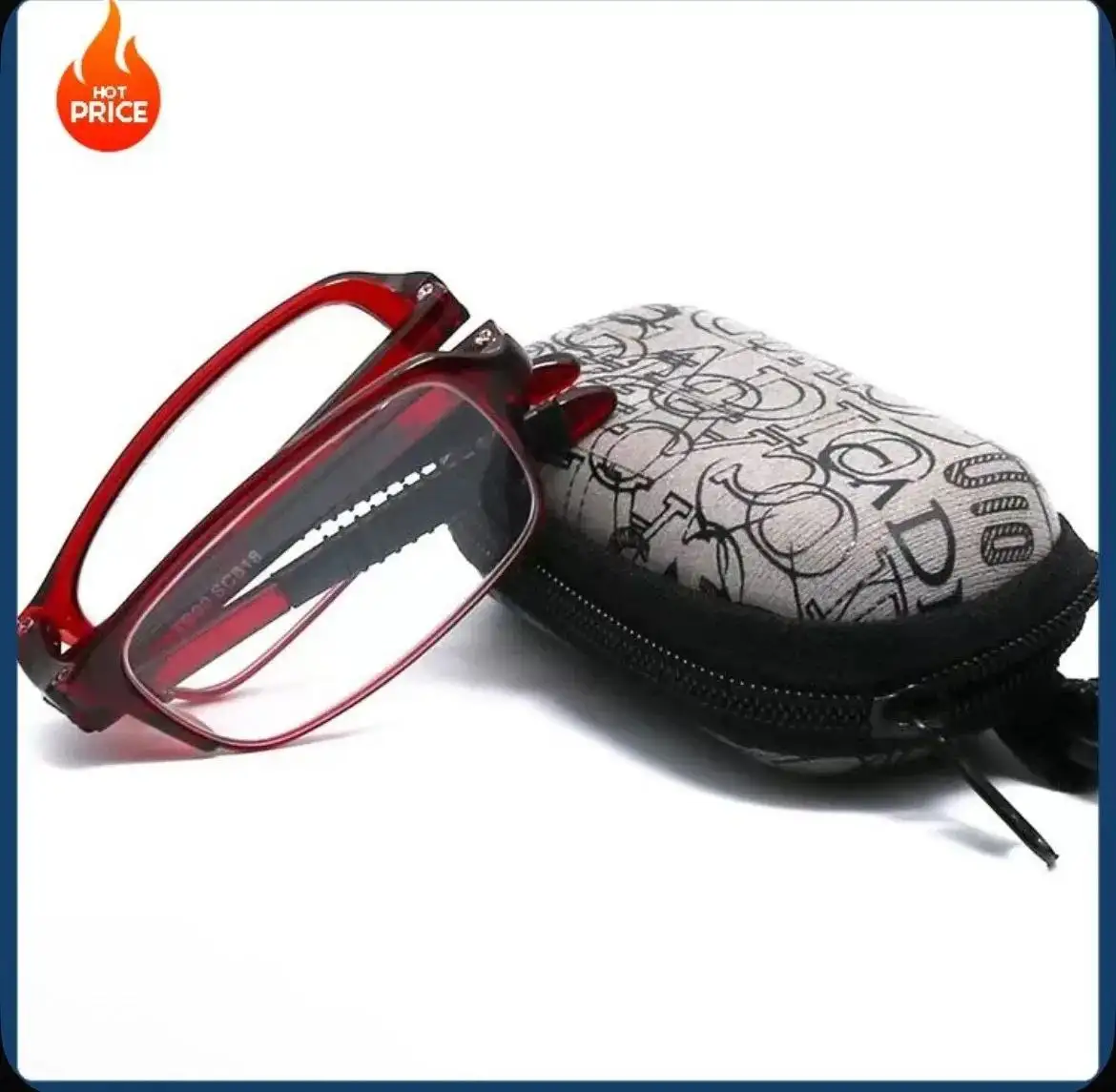 Складные очки с футляром и салфеткой +4 диоптрии - Очки (Барахолка) в Нижний Новгород