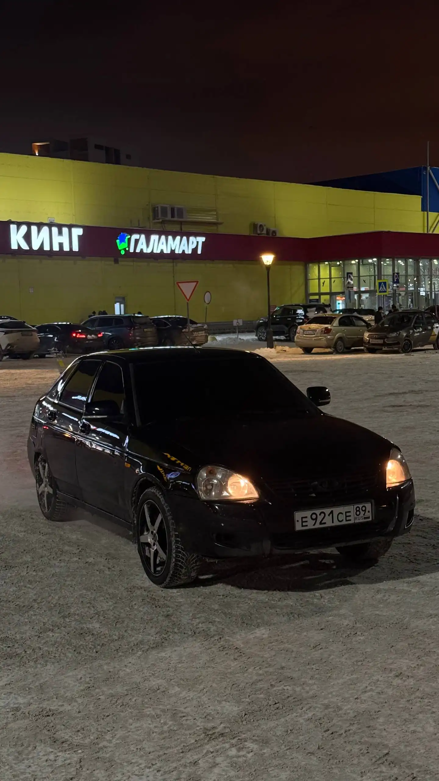 Lada Priora 2008 г.в., черный цвет, в Тюмени