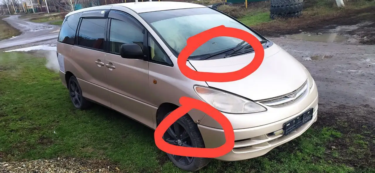 Toyota Estima 2 поколение 2002 года - Авто в Новобатайск