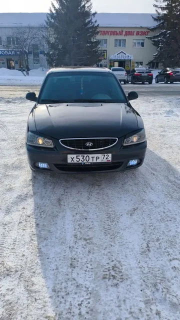 Hyundai Accent 1.5 MT, 2008, пробег 200000 км, 2 хозяина - Легковые автомобили в Тюмень