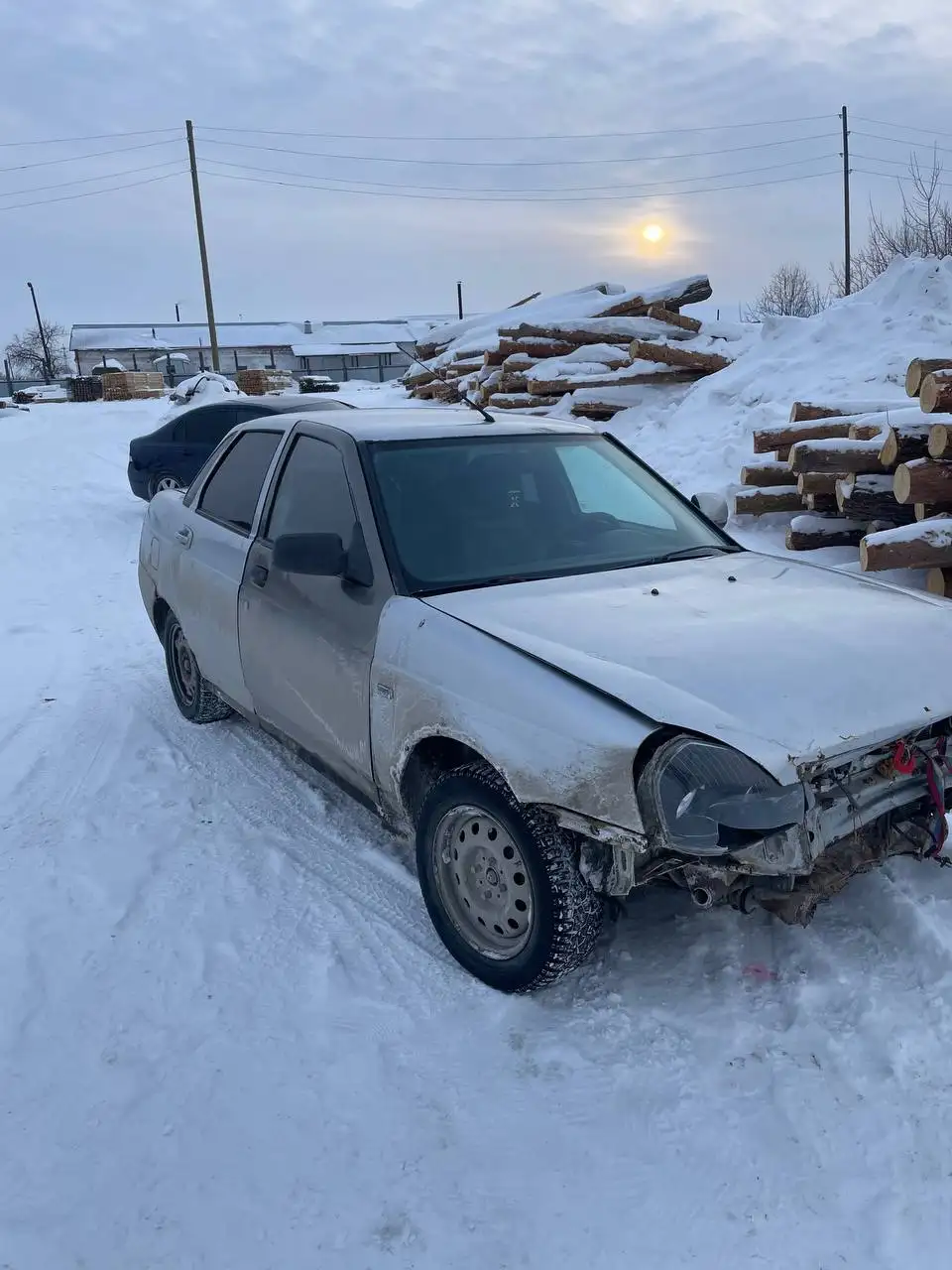 Автомобиль после ДТП, на ходу, без аккумулятора - Авто в Тюмень
