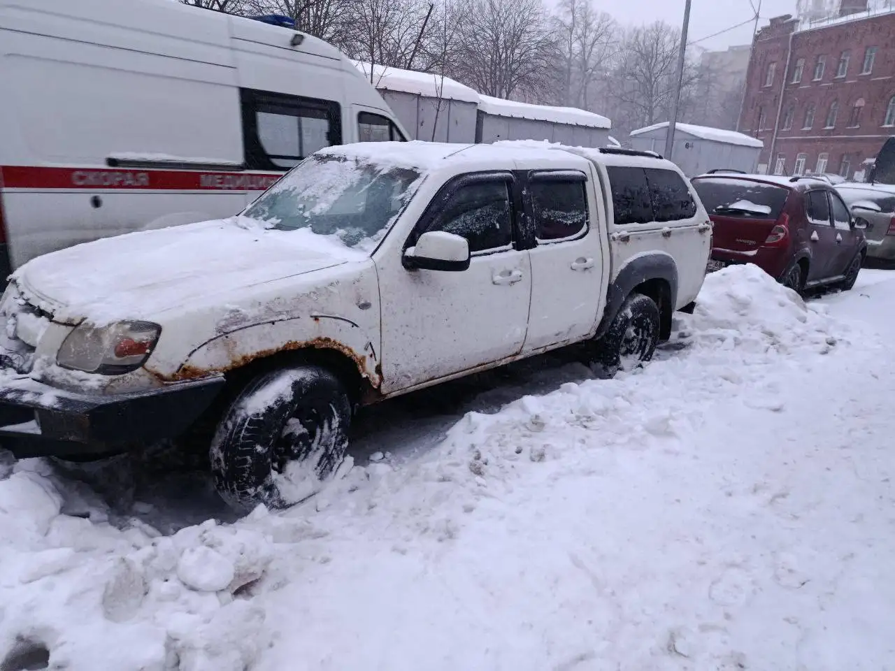 Mazda BT-50 2008 года, 2.5 дизель, полный привод, механика - Авто в Санкт-Петербург