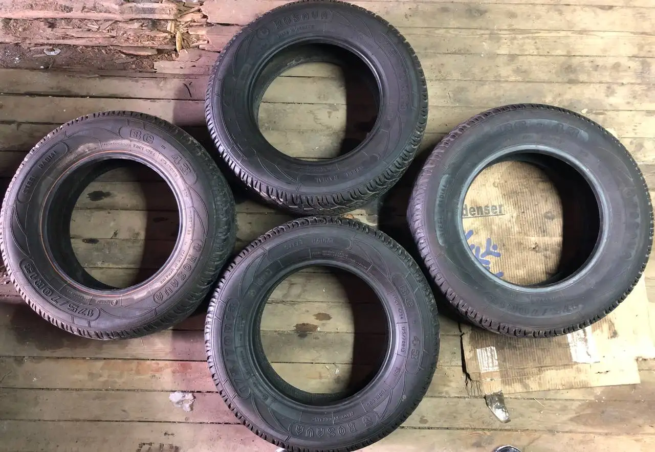 Автомобильные шины R13 без ремонтов - Шины и диски (Запчасти) в Тюмень