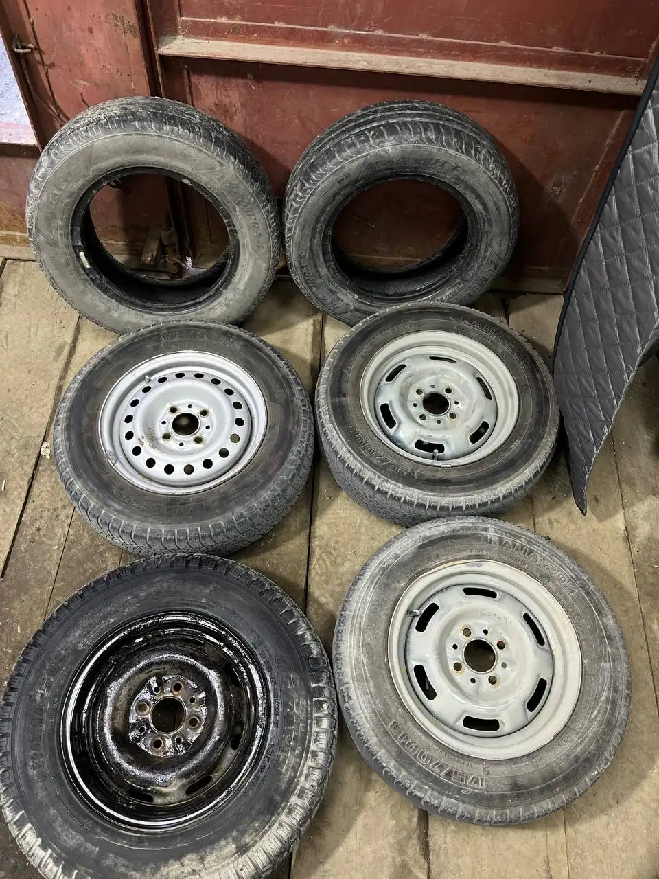 4 шины 175/70/13 - Шины и диски (Авто) в Тюмень