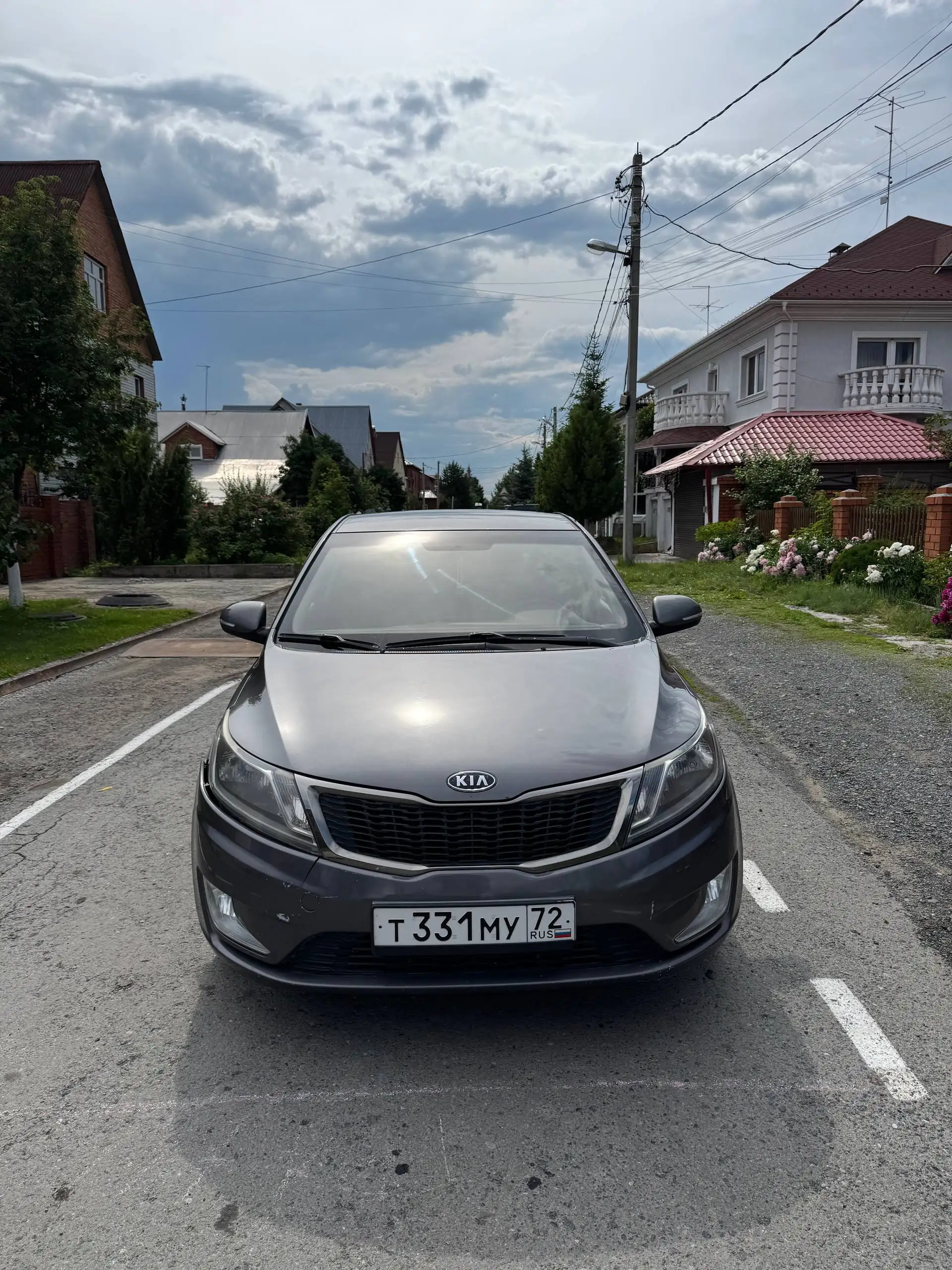 Kia Rio 3 поколения 2011 года в Тюмени - Легковые автомобили (Авто) в Тюмень