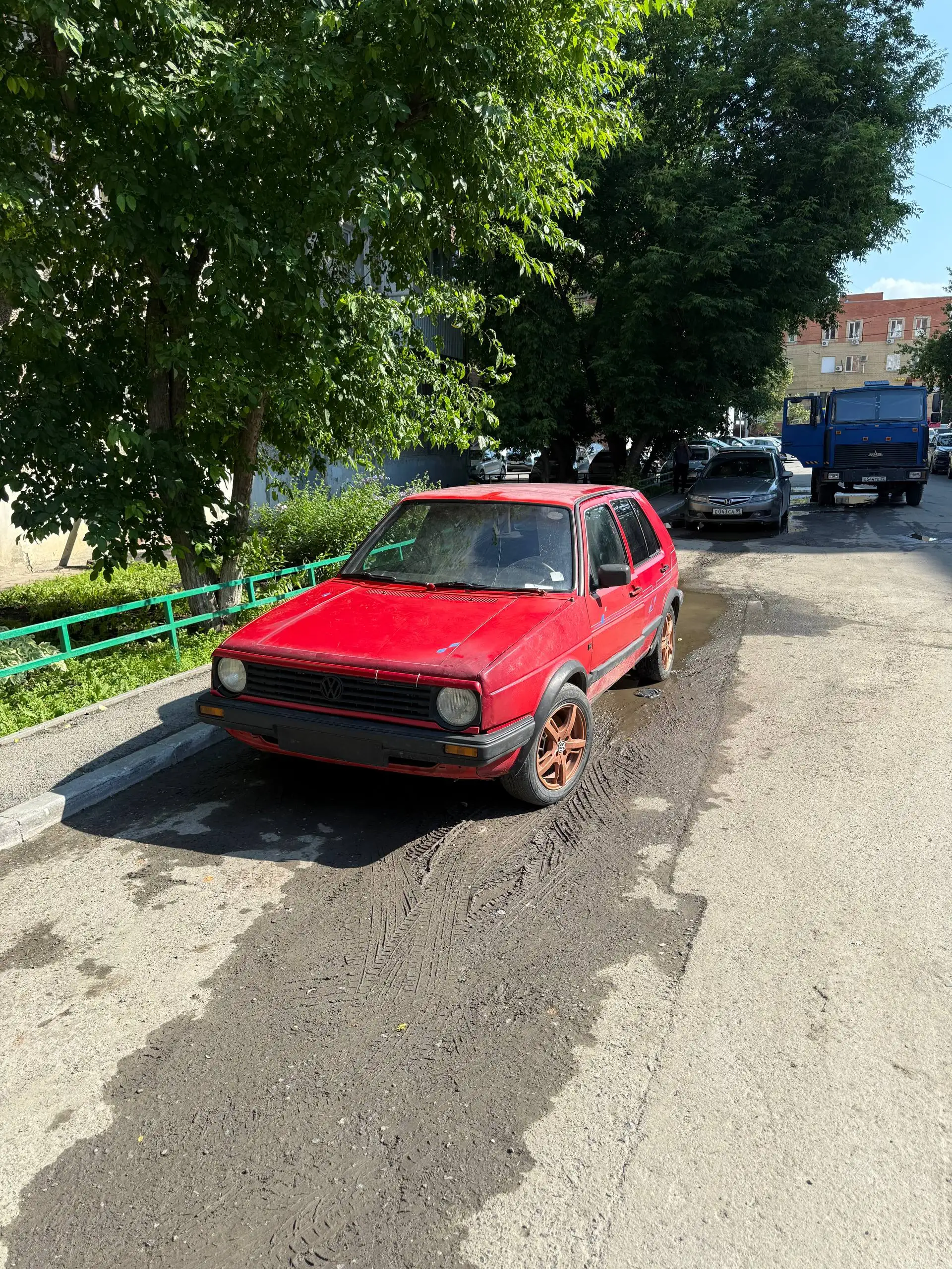 VW Golf 2 на компрессоре - Легковые автомобили (Авто) в Тюмень