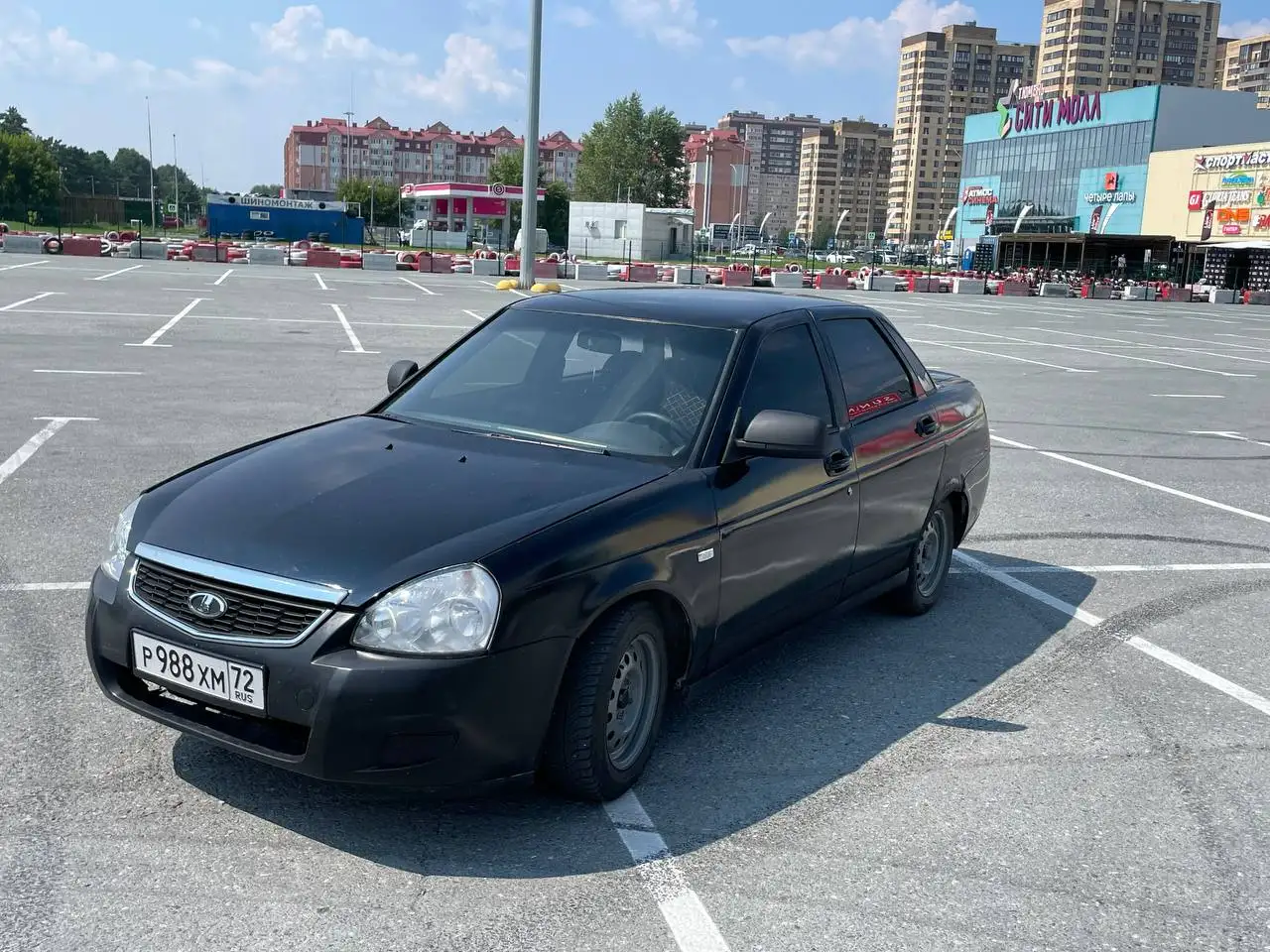 Продажа/Обмен Приора 2009 с кондиционером - Легковые автомобили (Авто) в Тюмень
