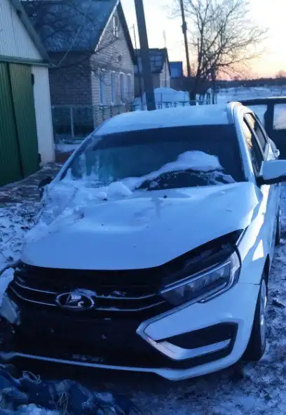 ВАЗ (Lada) Vesta 2024 года после ДТП