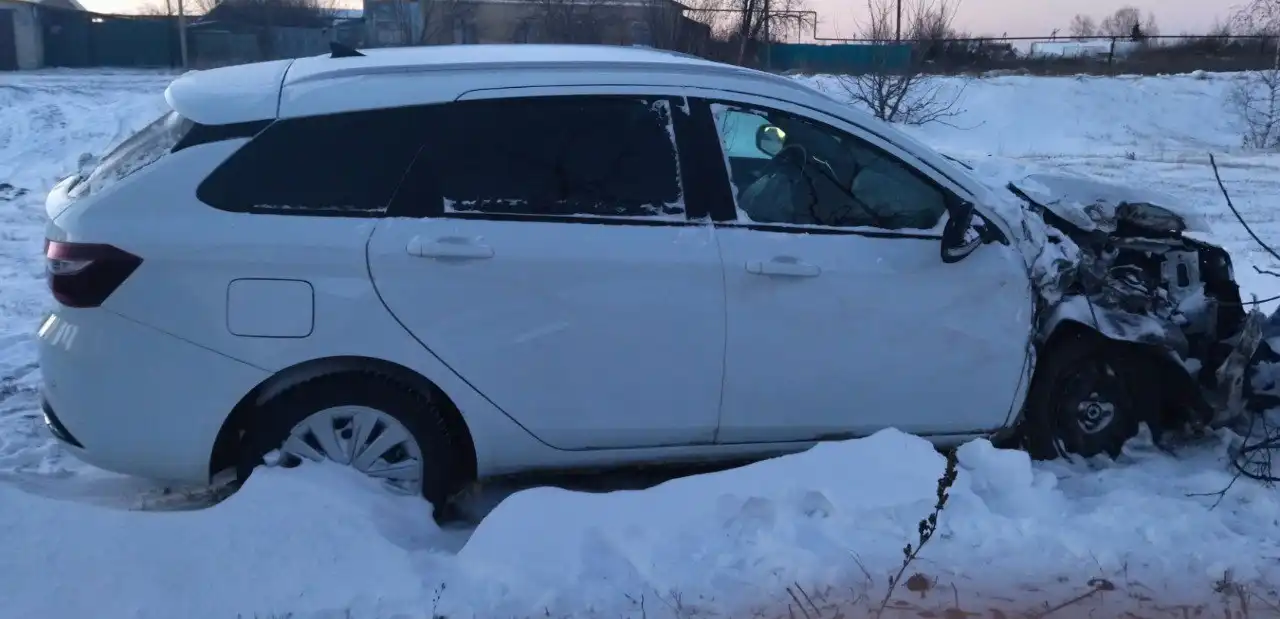 ВАЗ (Lada) Vesta 2024 года после ДТП