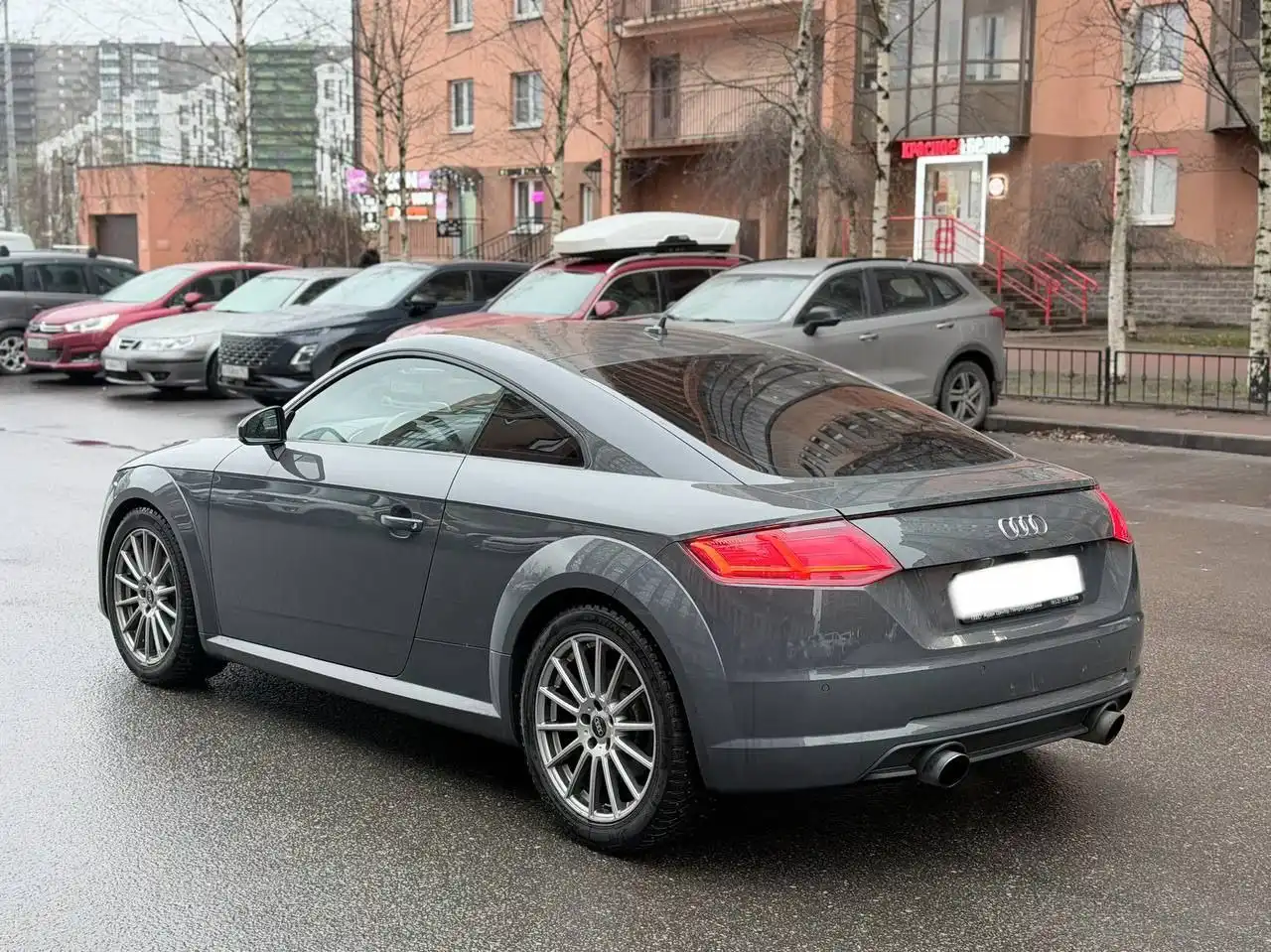 Audi TT 2016 года с тюнингом Revo Stage 3