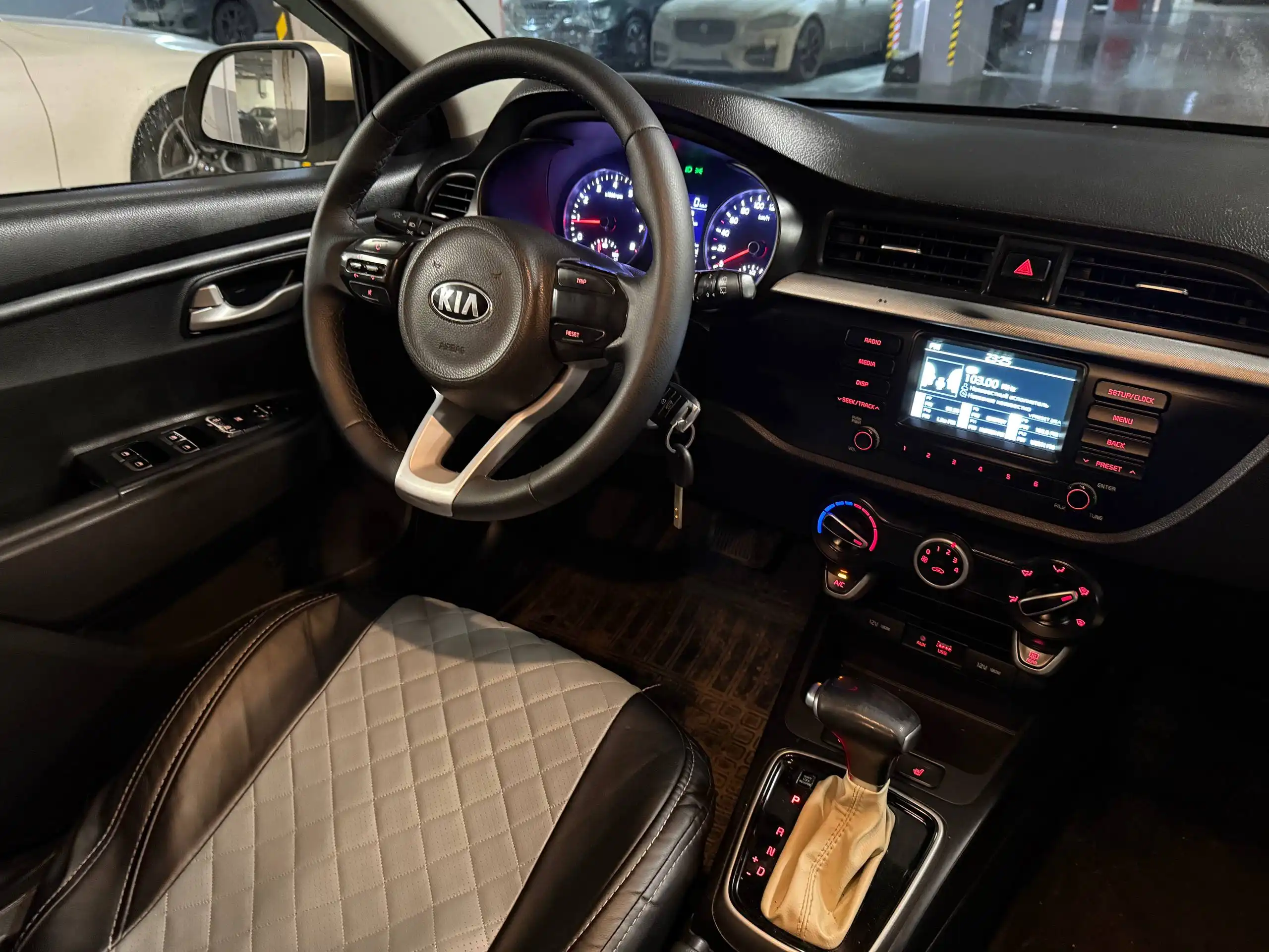 Kia Rio 2018, двигатель 1.4 АКПП