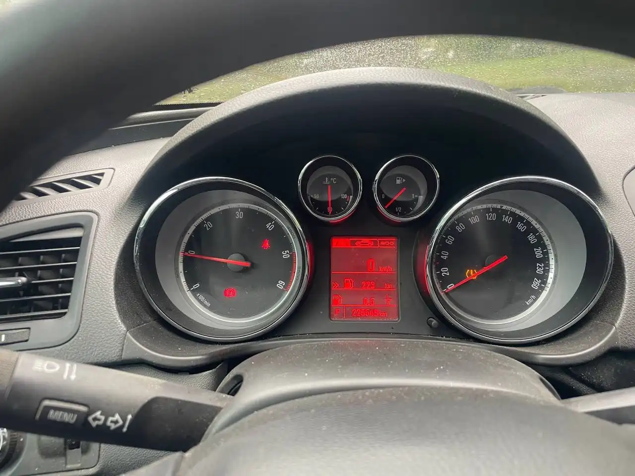 Opel Insignia 2013 с арестом для ремонта или разборки