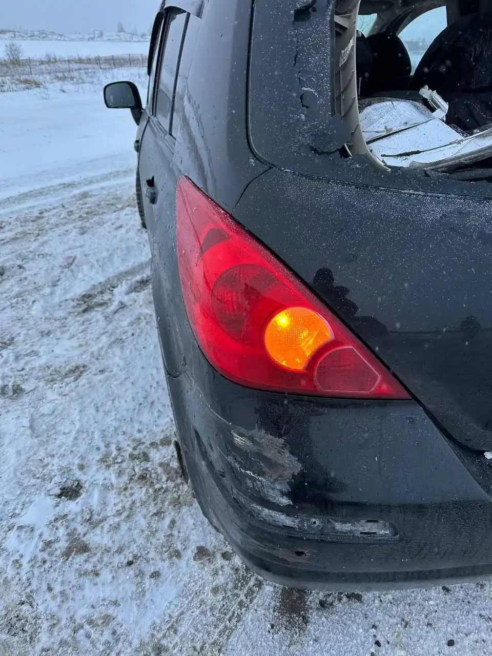 Nissan Tiida 2013 после ДТП - Запчасти (Авто) в Елец