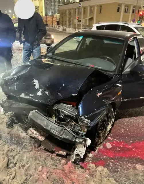 Kia Spectra 1 поколение 2008 года после ДТП - Авто в Казань