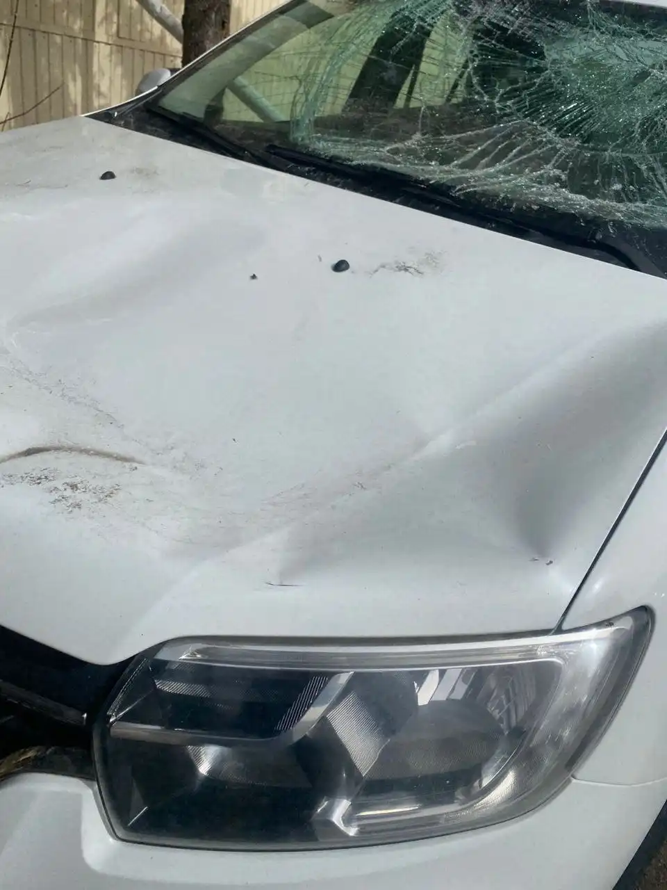 Renault Logan 2 поколение [рестайлинг] 2020 после ДТП - Легковые автомобили (Авто) в Казань