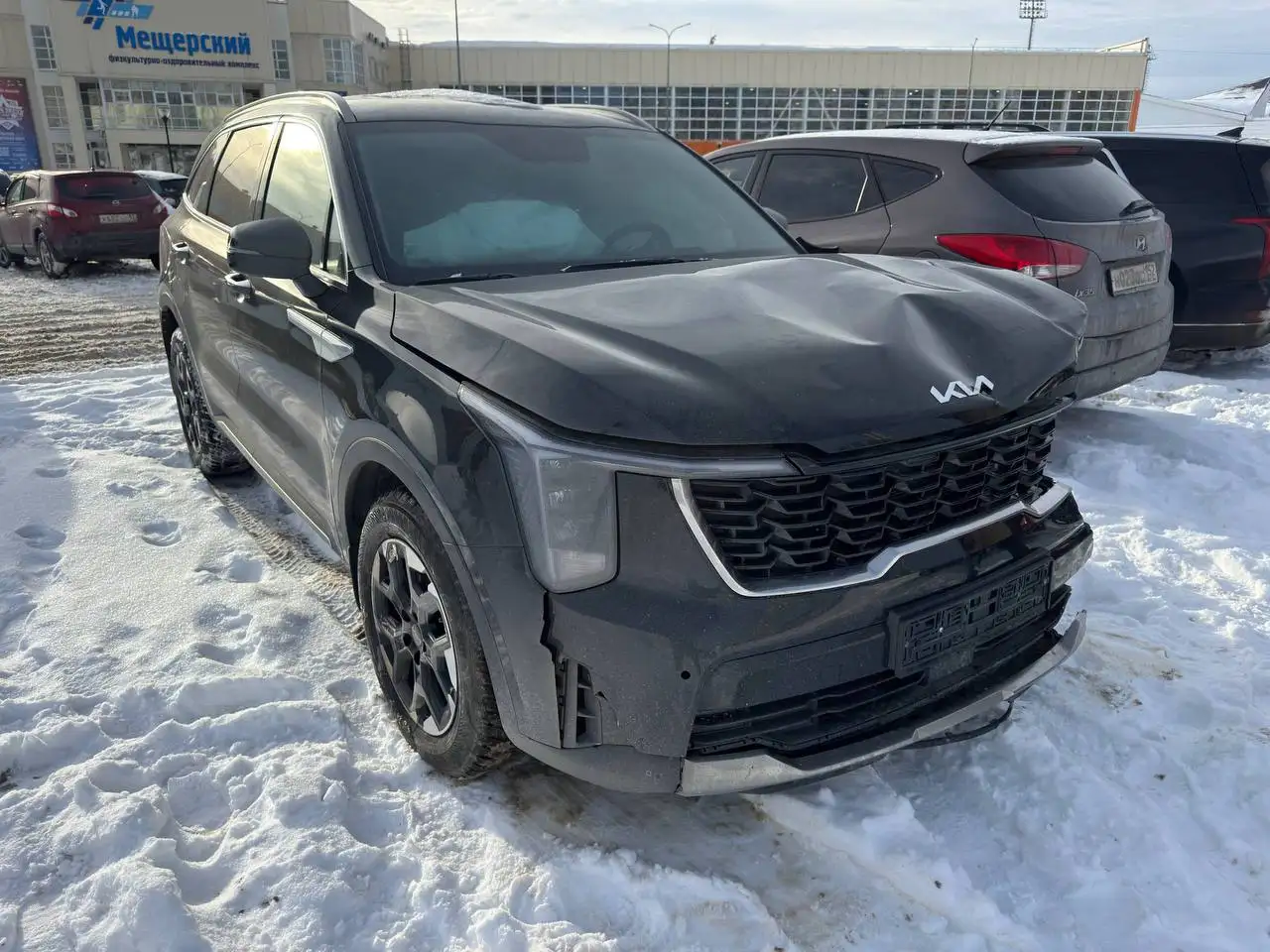 Продам KIA SORENTO 2024 г.в. с повреждением после ДТП - Внедорожники, кроссоверы (Авто) в Нижний Новгород